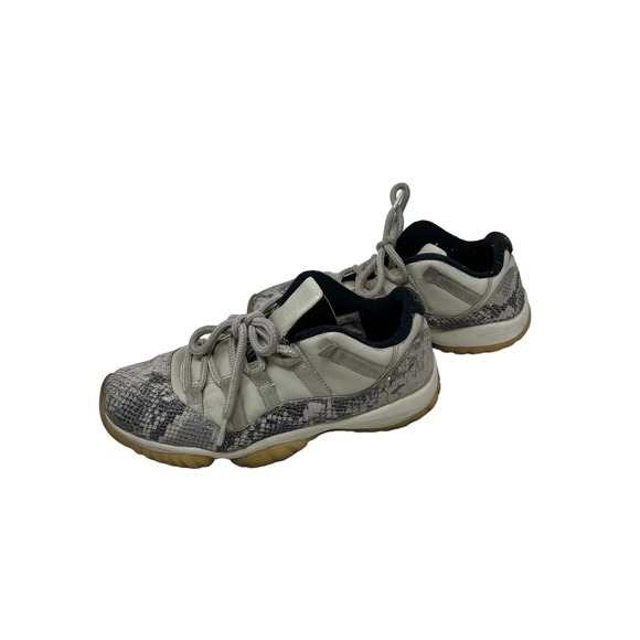 Jordan 11 Retro Low Snake Light Bone Shoes Mens 8 - Picture 3 of 8